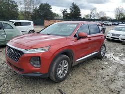Salvage cars for sale at Madisonville, TN auction: 2020 Hyundai Santa FE SEL