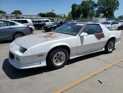Salvage cars for sale from Copart Sacramento, CA: 1991 Chevrolet Camaro RS