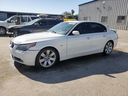 Salvage cars for sale from Copart Fresno, CA: 2007 BMW 525 I