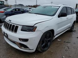 Salvage cars for sale from Copart Chicago Heights, IL: 2016 Jeep Grand Cherokee Overland