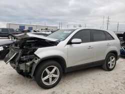 Salvage cars for sale at Haslet, TX auction: 2013 KIA Sorento LX