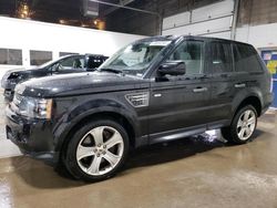 Salvage cars for sale from Copart Blaine, MN: 2010 Land Rover Range Rover Sport SC