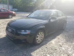 Salvage cars for sale from Copart Hueytown, AL: 2014 Audi A4 Premium