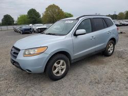 Salvage cars for sale at Mocksville, NC auction: 2008 Hyundai Santa FE GLS