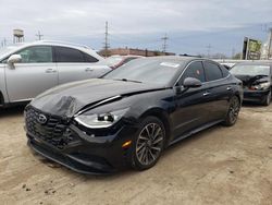 Salvage cars for sale at Chicago Heights, IL auction: 2021 Hyundai Sonata Limited