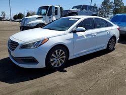 Salvage cars for sale from Copart Denver, CO: 2015 Hyundai Sonata Sport