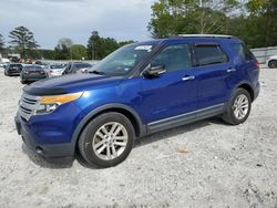 Salvage cars for sale at Loganville, GA auction: 2015 Ford Explorer XLT