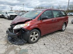 Salvage cars for sale at Lexington, KY auction: 2013 Toyota Sienna