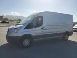 Salvage trucks for sale at San Martin, CA auction: 2017 Ford Transit T-250