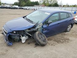 Salvage cars for sale at Finksburg, MD auction: 2018 Subaru Impreza