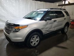 Salvage cars for sale from Copart Ebensburg, PA: 2013 Ford Explorer