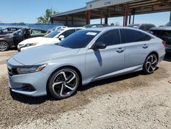 Salvage cars for sale from Copart Riverview, FL: 2021 Honda Accord Sport