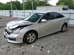 Salvage cars for sale at Augusta, GA auction: 2016 Chevrolet Cruze Limited LT