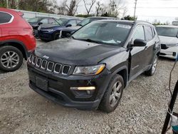 Jeep Compass salvage cars for sale: 2018 Jeep Compass Latitude