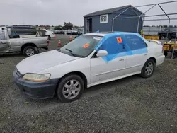 Honda Accord EX Vehiculos salvage en venta: 2002 Honda Accord EX