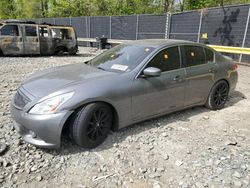 Salvage cars for sale at Waldorf, MD auction: 2013 Infiniti G37