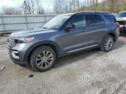 Salvage cars for sale from Copart Hurricane, WV: 2021 Ford Explorer Limited