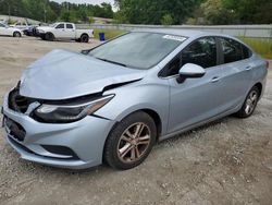 Chevrolet salvage cars for sale: 2017 Chevrolet Cruze LT