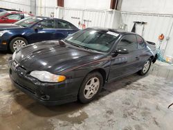 Chevrolet Monte Carlo ss salvage cars for sale: 2001 Chevrolet Monte Carlo SS