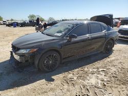 Salvage cars for sale from Copart Haslet, TX: 2021 Toyota Camry XSE