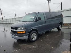 Salvage trucks for sale at Magna, UT auction: 2014 Chevrolet Express G3500 LT