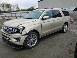 Salvage SUVs for sale at auction: 2018 Ford Expedition Max Limited