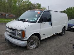 Salvage trucks for sale at Finksburg, MD auction: 2002 Chevrolet Express G3500