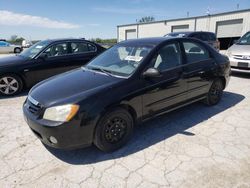 KIA Spectra salvage cars for sale: 2005 KIA Spectra LX