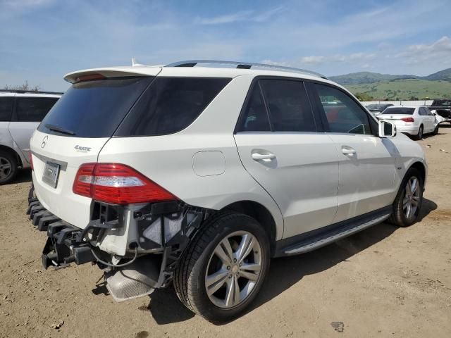 2012 Mercedes-Benz ML 350 4matic