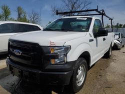 Salvage cars for sale at Bridgeton, MO auction: 2017 Ford F150