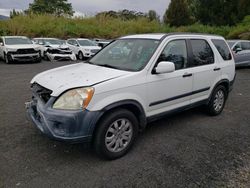 Salvage cars for sale from Copart Kapolei, HI: 2005 Honda CR-V EX
