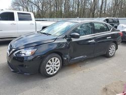 Salvage cars for sale from Copart Glassboro, NJ: 2016 Nissan Sentra S