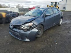 Salvage cars for sale from Copart Windsor, NJ: 2016 Toyota Corolla L