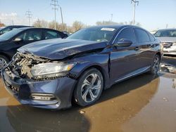 Salvage cars for sale from Copart Columbus, OH: 2018 Honda Accord EX