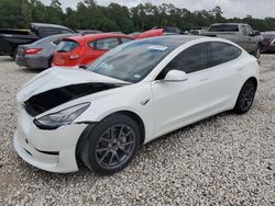 Salvage cars for sale at Houston, TX auction: 2020 Tesla Model 3