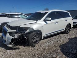 Salvage cars for sale at Franklin, WI auction: 2017 Infiniti QX60
