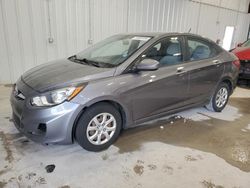 Salvage cars for sale at Franklin, WI auction: 2013 Hyundai Accent GLS