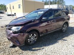 Salvage cars for sale from Copart Ellenwood, GA: 2017 Toyota Rav4 LE