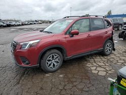 Salvage cars for sale at Woodhaven, MI auction: 2024 Subaru Forester Premium
