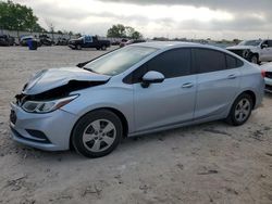 Vehiculos salvage en venta de Copart Haslet, TX: 2017 Chevrolet Cruze LS