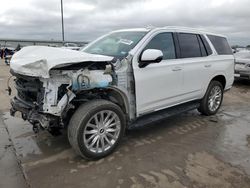Salvage cars for sale from Copart Wilmer, TX: 2023 Cadillac Escalade Premium Luxury