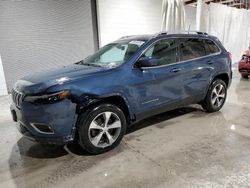 Salvage cars for sale at Leroy, NY auction: 2020 Jeep Cherokee Limited