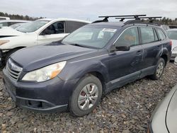 Vehiculos salvage en venta de Copart Candia, NH: 2010 Subaru Outback 2.5I