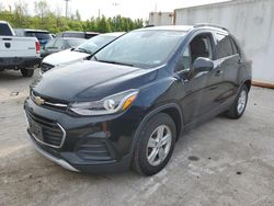 Salvage cars for sale from Copart Cahokia Heights, IL: 2017 Chevrolet Trax 1LT