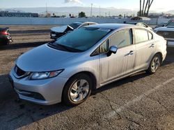 Salvage cars for sale at Van Nuys, CA auction: 2013 Honda Civic LX