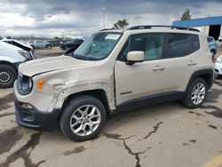 2015 Jeep Renegade Latitude en venta en Woodhaven, MI