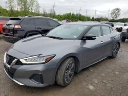 Nissan salvage cars for sale: 2021 Nissan Maxima SV