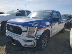 Salvage cars for sale from Copart Sacramento, CA: 2021 Ford F150 Super Cab