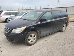 Salvage cars for sale at Haslet, TX auction: 2010 Volkswagen Routan SE