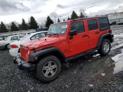 Salvage cars for sale from Copart Albany, NY: 2017 Jeep Wrangler Unlimited Sport